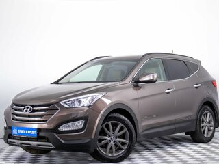 2014 Hyundai Santa Fe III, коричневый, 1949000 рублей, вид 3