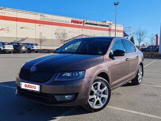 2016 Skoda Octavia III (A7), коричневый, 1250000 рублей, вид 1