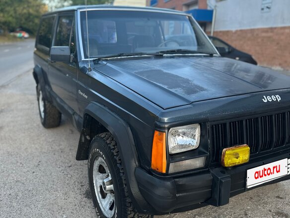 1989 Jeep Cherokee II (XJ), синий, 495000 рублей - вид 6