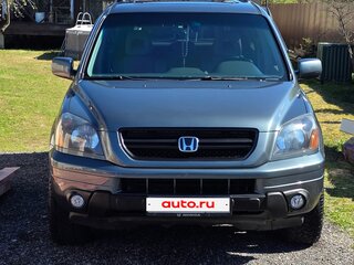 2005 Honda Pilot I, синий, 1750000 рублей, вид 5