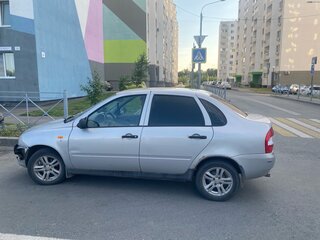 2008 Lada (ВАЗ) Kalina I, серебристый, 165000 рублей, вид 3