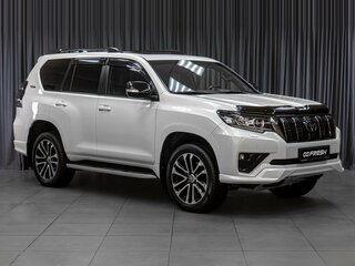 2021 Toyota Land Cruiser Prado 150 Series Рестайлинг 3, белый, 7269000 рублей, вид 1