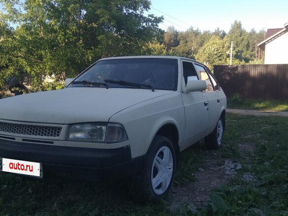 1990 Москвич 21412, белый, 300000 рублей