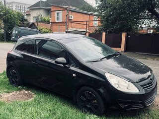 2008 Opel Corsa D, чёрный, 330000 рублей, вид 1
