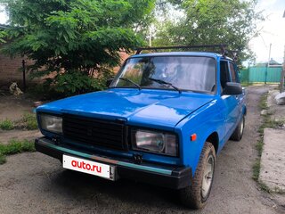 2008 Lada (ВАЗ) 2107, синий, 210000 рублей, вид 2