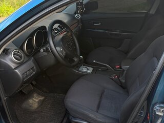 2006 Mazda 3 I (BK) Рестайлинг, синий, 560000 рублей, вид 4