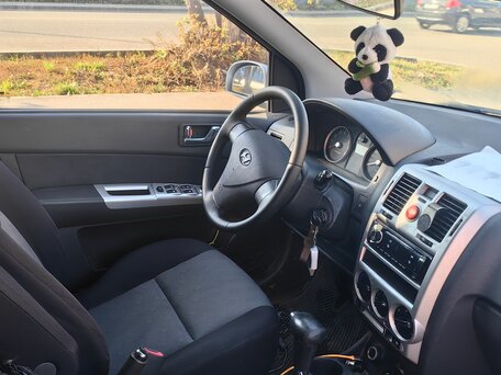 2007 Hyundai Getz I Рестайлинг, серебристый, 490000 рублей, вид 5