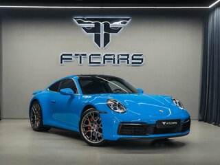 2021 Porsche 911 Carrera 4S VIII (992), голубой, 15694000 рублей, вид 1