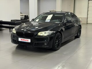 2014 BMW 5 серии 530d VI (F10/F11/F07) Рестайлинг, чёрный, 1900000 рублей, вид 1