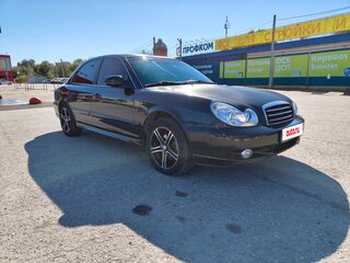 2008 Hyundai Sonata ТагАЗ IV (EF) Рестайлинг, чёрный, 700000 рублей, вид 3