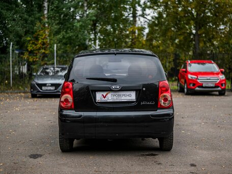 2010 Kia Picanto I Рестайлинг, чёрный, 466000 рублей, вид 4