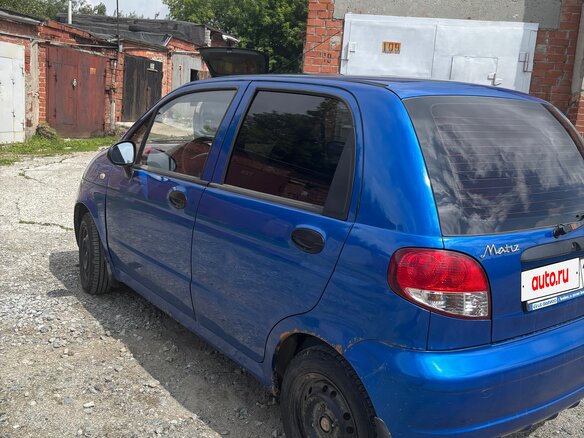 2011 Daewoo Matiz I Рестайлинг, синий, 140000 рублей - вид 6