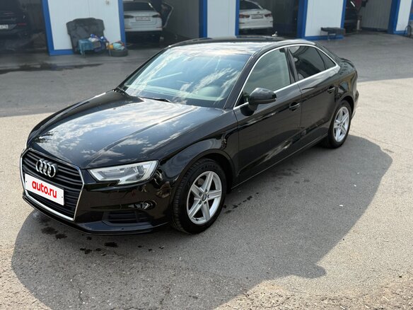2019 Audi A3 III (8V) Рестайлинг, чёрный, 1800000 рублей