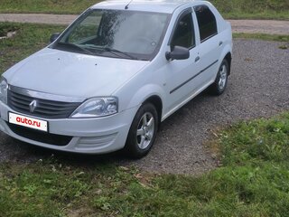 2012 Renault Logan I Рестайлинг, белый, 235000 рублей, вид 1