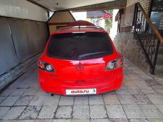 2007 Mazda 3 I (BK) Рестайлинг, красный, 565056 рублей, вид 4