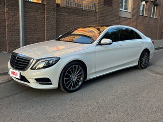 2014 Mercedes-Benz S-Класс 500 VI (W222, C217), белый, 3600000 рублей, вид 1