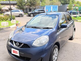 2018 Nissan March IV (K13) Рестайлинг, синий, 890000 рублей, вид 4