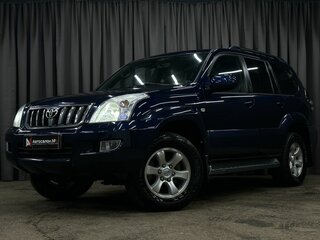 2005 Toyota Land Cruiser Prado 5-speed 120 Series, синий, 1799777 рублей, вид 1