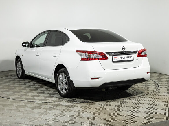 2015 Nissan Sentra VII (B17), белый, 849585 рублей - вид 6