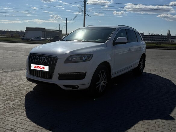 2011 Audi Q7 I (4L) Рестайлинг, белый, 1800000 рублей - вид 1