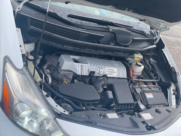 2016 Toyota Prius v (+) I Рестайлинг (ZVW40/41), белый - вид 10