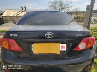 2008 Toyota Corolla X (E140, E150), чёрный, 850000 рублей, вид 2