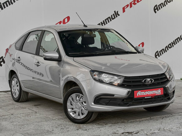 2024 Lada (ВАЗ) Granta I Рестайлинг, серый, 865000 рублей - вид 3