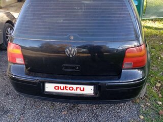 1998 Volkswagen Golf IV, чёрный, 160000 рублей, вид 2