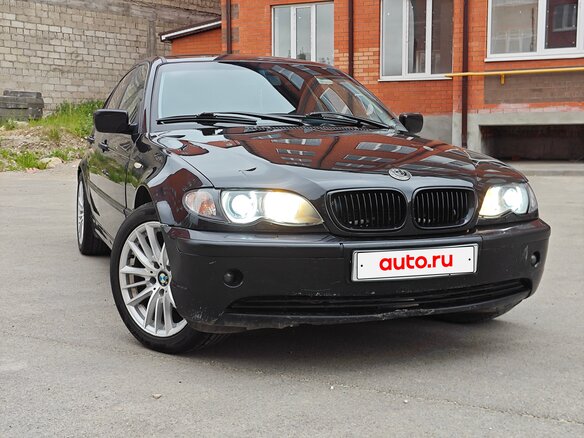 2004 BMW 3 серии 318i IV (E46) Рестайлинг, чёрный, 700000 рублей - вид 1
