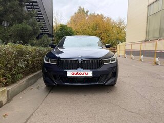 2020 BMW 6 серии Gran Turismo 640i xDrive IV (G32) Рестайлинг, синий, 5495000 рублей, вид 3