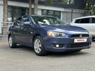 2010 Mitsubishi Lancer X, синий, 495000 рублей, вид 3