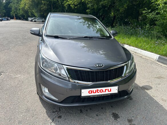 2012 Kia Rio 4-speed III, серый - вид 2