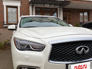 2018 Infiniti QX60 I Рестайлинг, белый, 3400000 рублей, вид 5