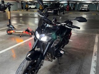 2017 Yamaha MT-09 (FZ-09), чёрный, 950000 рублей, вид 4