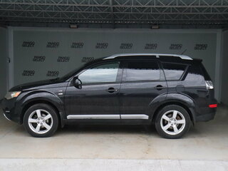 2008 Mitsubishi Outlander II, чёрный, 914000 рублей, вид 4