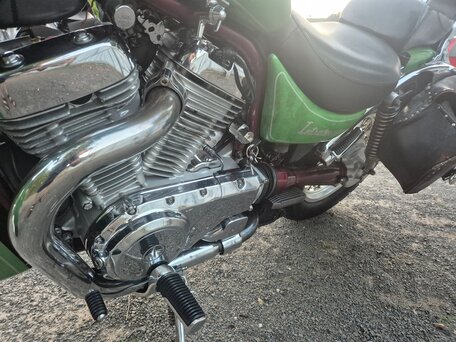 1995 Suzuki Intruder VS 400, зелёный, 280000 рублей, вид 3
