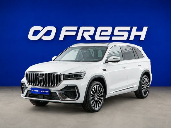 2026 Geely Monjaro (Xingyue L) I Рестайлинг 2 (China Market), белый - вид 4