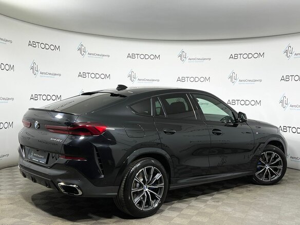 2021 BMW X6 30d III (G06), чёрный - вид 2