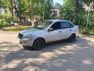 2017 Lada (ВАЗ) Granta I, серебристый, 220000 рублей, вид 1