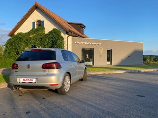 2008 Volkswagen Golf VI, серебристый, 510000 рублей, вид 5