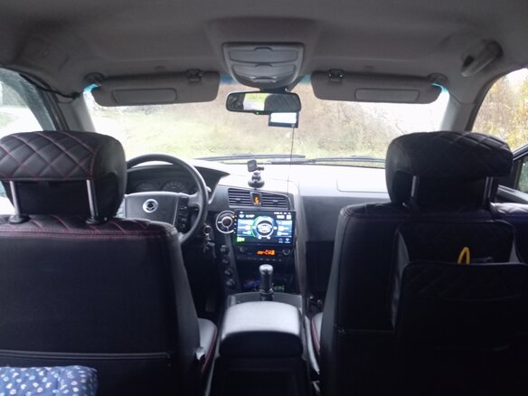 2008 SsangYong Kyron I Рестайлинг, чёрный, 800000 рублей - вид 7