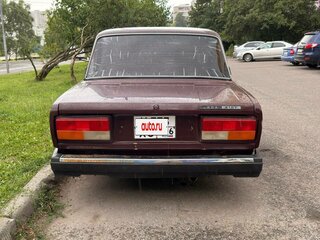 2008 Lada (ВАЗ) 2107, пурпурный, 155000 рублей, вид 5