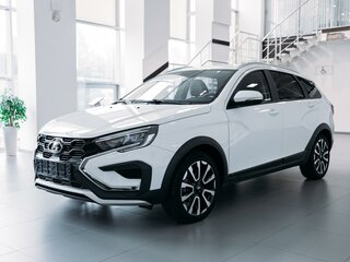 2024 Lada (ВАЗ) Vesta SW Cross I Рестайлинг (NG), белый, 1550000 рублей, вид 1