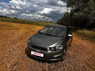 2012 Chevrolet Aveo II, серый, 715000 рублей, вид 2