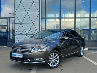 2014 Volkswagen Passat B7, коричневый, 809000 рублей, вид 1