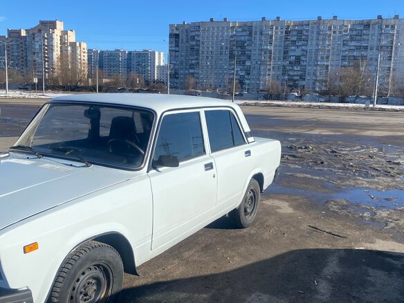 2007 Lada (ВАЗ) 2107, белый, 100000 рублей - вид 11