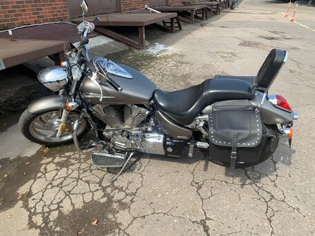 2005 Honda VTX 1300, серебристый, 630000 рублей, вид 4