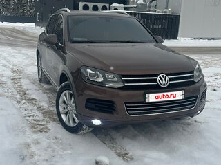 2013 Volkswagen Touareg II, коричневый, 2200000 рублей, вид 1