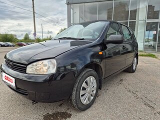 2010 Lada (ВАЗ) Kalina I, чёрный, 299900 рублей, вид 4