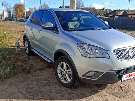 2013 SsangYong Actyon II Рестайлинг, серебристый, 850000 рублей, вид 2